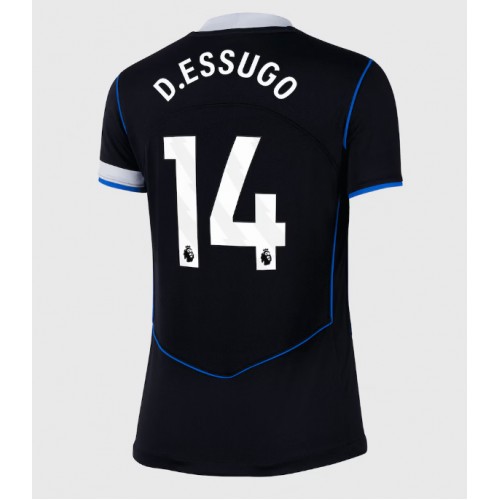 Chelsea Dario Essugo #14 Dámské Alternativní Dres 2025-26 Krátký Rukáv Chelsea Dario Essugo #14 Dámské Alternativní Dres 2025-26 Krátký Rukáv